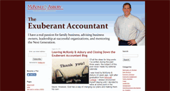 Desktop Screenshot of exuberantaccountant.com