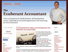 Tablet Screenshot of exuberantaccountant.com